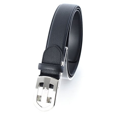 브로이어 블루 자동 벨트 블랙