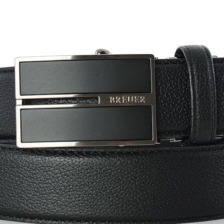 브로이어 블루 빅사이즈자동 벨트 블랙