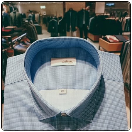 구김이 없는 것이 특징인 슬림셔츠