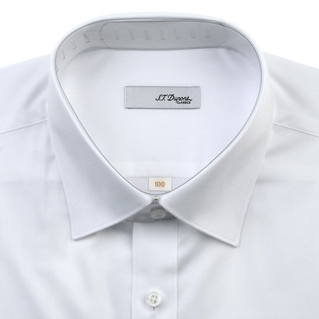 스트레치 소재의 기본 비즈니스 셔츠