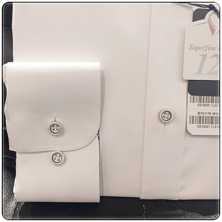 런닝 120수 면혼방 트윌 원단셔츠