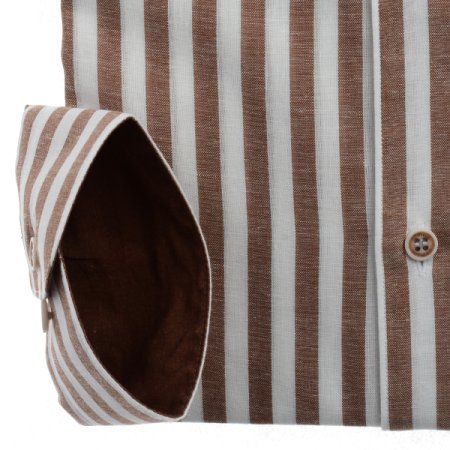 구김이 적고 고시감 있는 셔츠