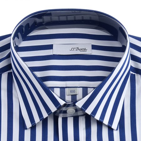 솔리드 배색 사양의 컴포터블 셔츠