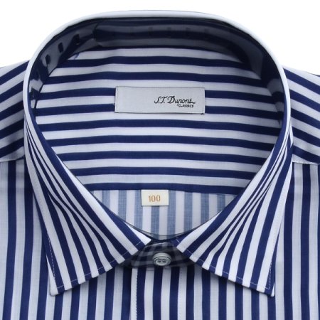 굵은 런던스트라이프 모티브원단셔츠