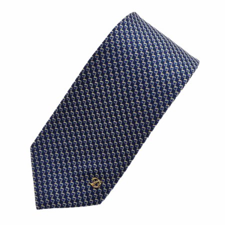 기하학 패턴이 돋보이는 순금사 타이