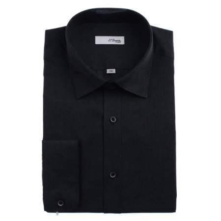 긴팔 시원한 마 혼방 슬림핏셔츠