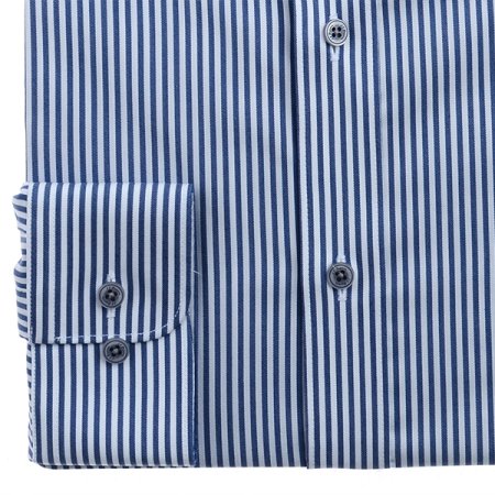 긴팔 면혼방 스트레치 슬림핏팔셔츠