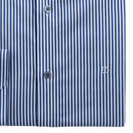 긴팔 면혼방 스트레치 슬림핏팔셔츠