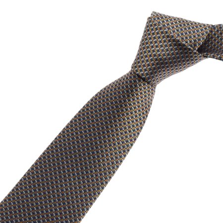 선명하고 산뜻한 마이크로 기하학 타이