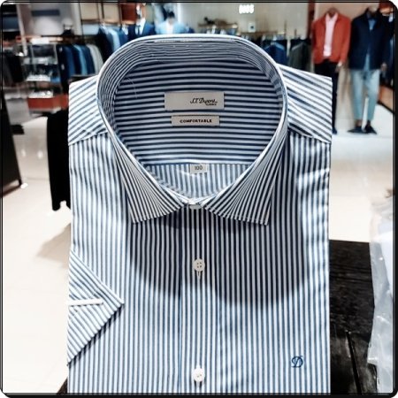 구김이 적고 착용감이 편한 반팔셔츠