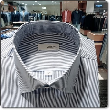 스트레치 소재를 사용한 기본셔츠