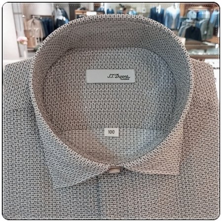 시원한 폴리써커 반팔프린트 셔츠