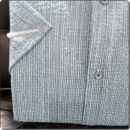 시원한 폴리써커 반팔프린트 셔츠