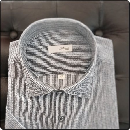 시원한 폴리써커 반팔프린트 셔츠