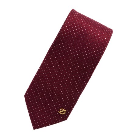 소폭으로 떨어지는 핀도트 타이