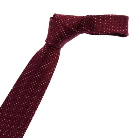 소폭으로 떨어지는 핀도트 타이