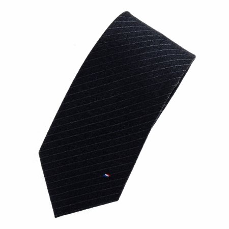 삼색포인트가 돋보이는슬림스트라이프타이