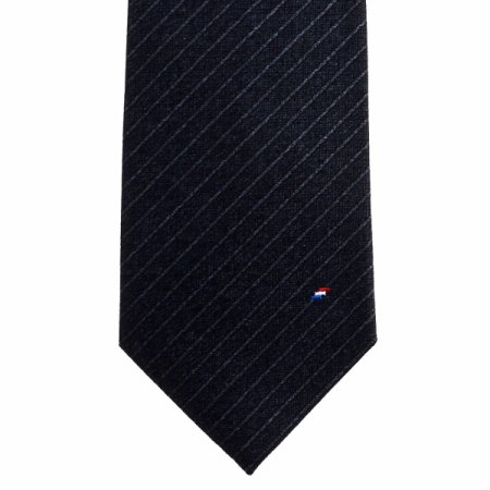 삼색포인트가 돋보이는슬림스트라이프타이