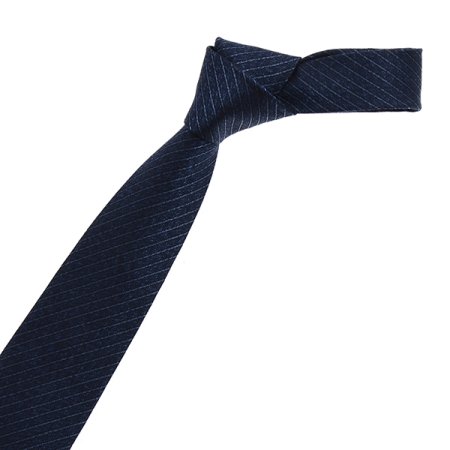 삼색포인트가 돋보이는슬림스트라이프타이