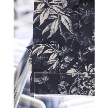 플라워패턴 일반핏 남방셔츠