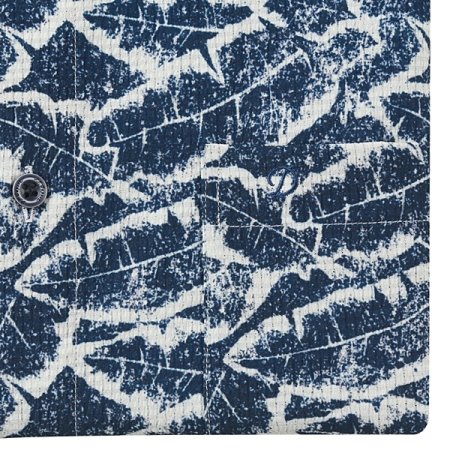 듀퐁 하와이안 프린트 패턴 일반핏셔츠