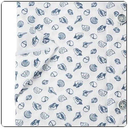 듀퐁 면소재 슬림핏캐주얼반소매셔츠