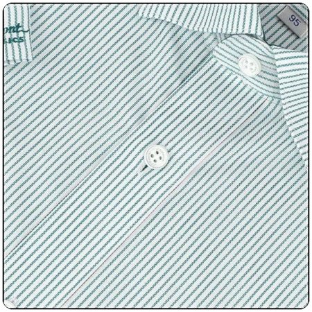 스트라이프 반소매슬림핏셔츠