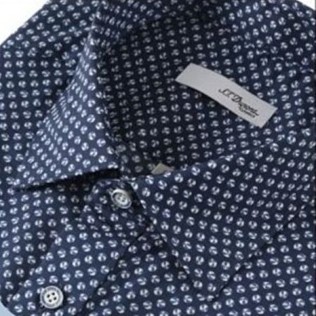 써머 비치발리볼 모티브 폴카도트 프린트셔츠