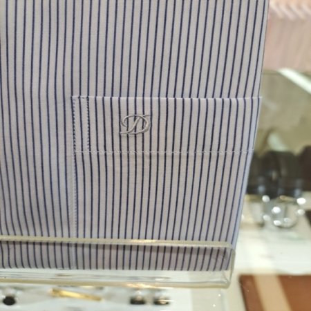 신상품 일반핏 면100 스트라이프셔츠