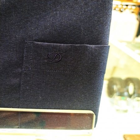 신상품 일반핏 스트래치네이비 반팔셔츠