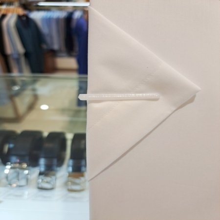 신상품 슬림핏 면혼방 화이트반팔셔츠