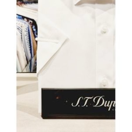 면혼방 트윌소재 반소매 슬림핏셔츠