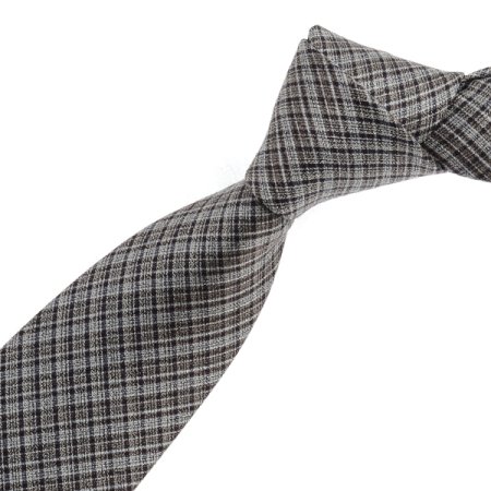 린넨 라이크한 조직감이돋보이는체크타이