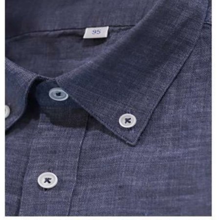 긴팔 신캐주얼 마소재 그레이 남방셔츠