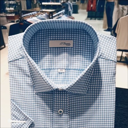 스트래치 캐주얼 반팔슬림핏셔츠