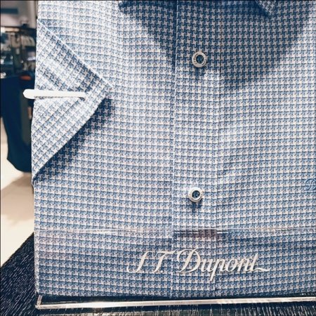 스트래치 캐주얼 반팔슬림핏셔츠