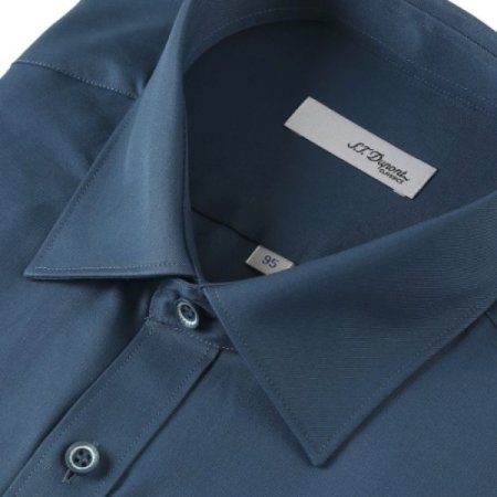 반팔 등중앙 소매 삼색 자수 슬림핏