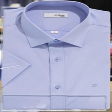 신축성이 좋은 일반핏 반소매셔츠