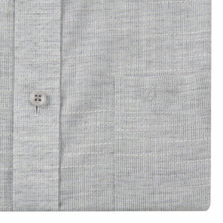 린넨믹스 도비 패턴 일반핏 반소매