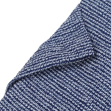 구김없는 폴리써커 프린트 일반핏셔츠