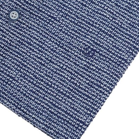 구김없는 폴리써커 프린트 일반핏셔츠