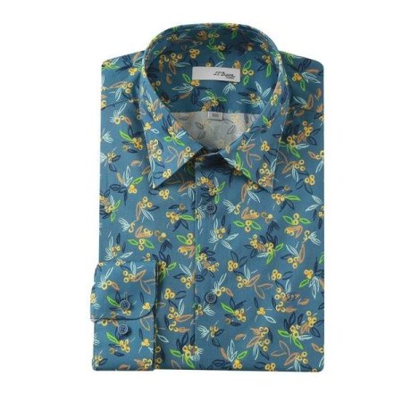 여름과일 모티브를 프린팅한 제품셔츠