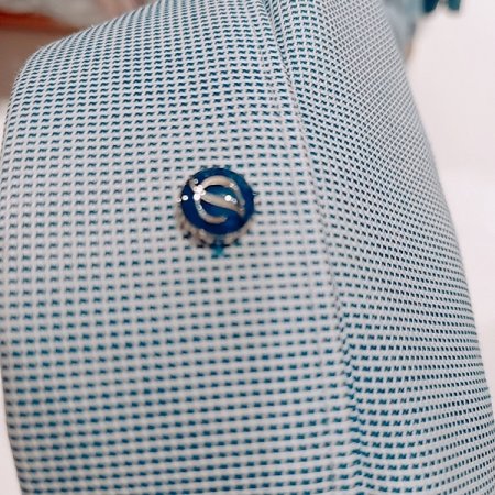 카라 뒷고대의 듀퐁로고 셔츠