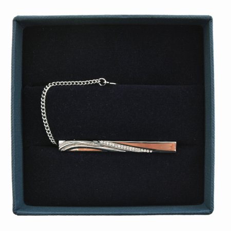 브로이어 블루 넥타이핀