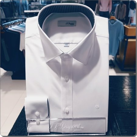 구김이 적은 마이크로 줄도비셔츠