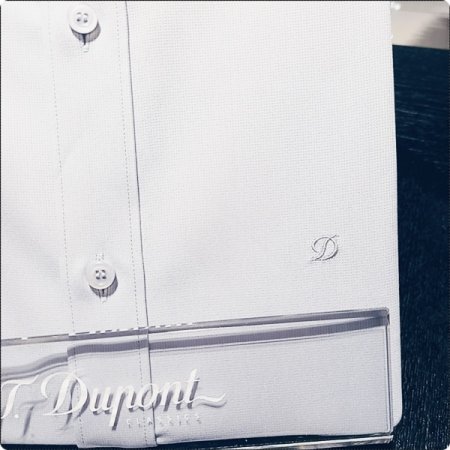 구김이 적은 마이크로 줄도비셔츠