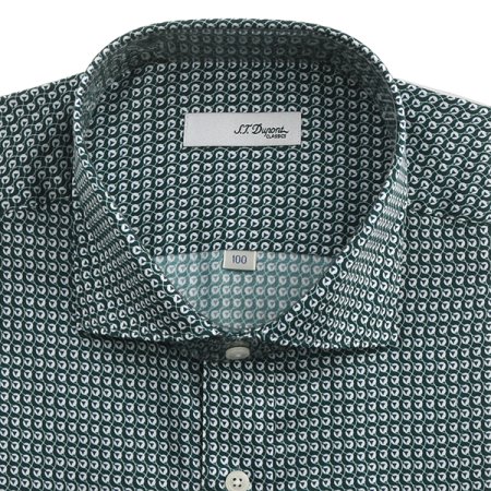 기하학모티브의 비지니스룩이 가능한셔츠