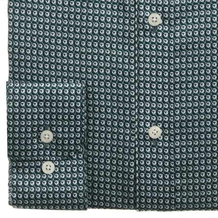 기하학모티브의 비지니스룩이 가능한셔츠