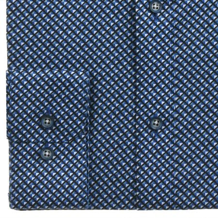 기하학 모티브의 비지니스룩이가능한셔츠