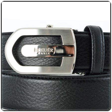 브로이어 블루 자동 벨트 블랙